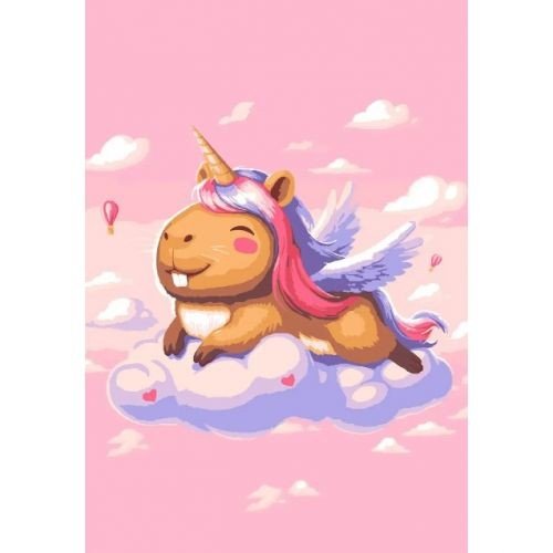 Картина по номерам "Капі" 40х28 см