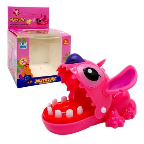 Іграшка-кусачка "Стіч" (рожевий)