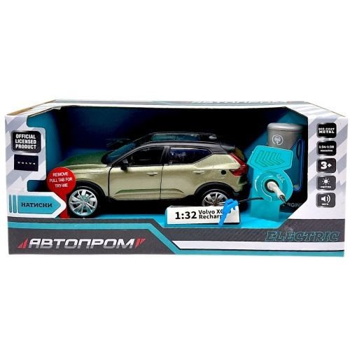 МАШИНА АВТОПРОМ (МЕТАЛЕВА) 1:32 Volvo XC40 Recharge (БОЛОТНА)