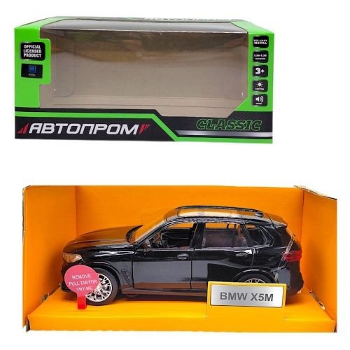 МАШИНА АВТОПРОМ (металева) 1:32 BMW X5M (ЧОРНА)