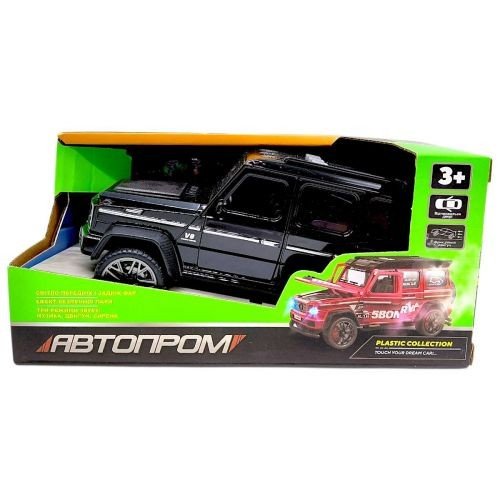 МАШИНА АВТОПРОМ (металева) MERCEDES G-CLASS (ЧОРНИЙ)