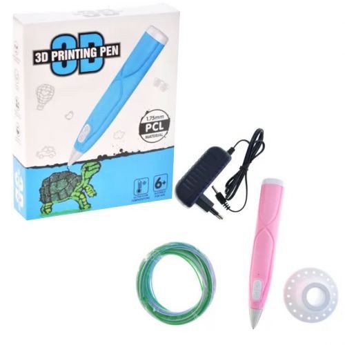 Набір "3D-ручка" в коробці (РОЖЕВА)