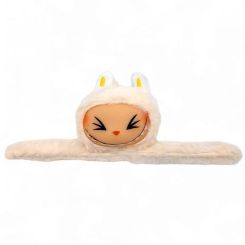 СЛЕП-БРАСЛЕТ LABUBU 9СМ (БІЛИЙ)