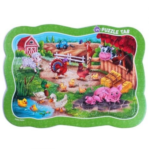 Гра розвиваюча (пазли-вкладиші) "Ферма"