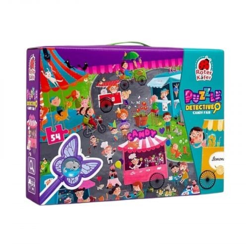 Гра настільна "Пазли-детективи. Ярмарка цукерок"