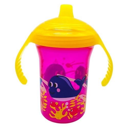 Поїльник-непроливайка, 250 мл (РОЖЕВА)