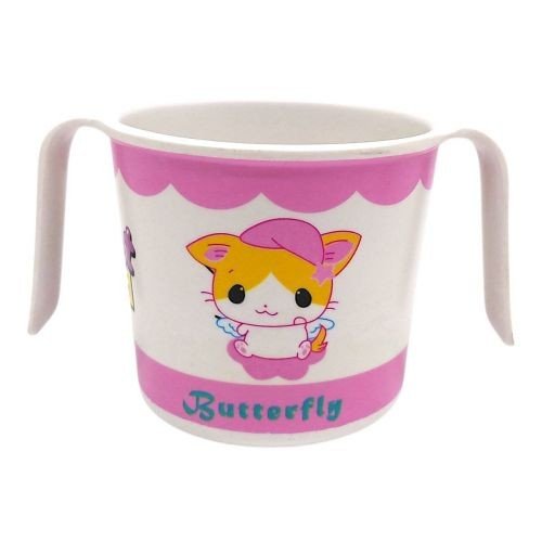 Чашка з бамбукового волокна, 200 мл (РОЖЕВА)