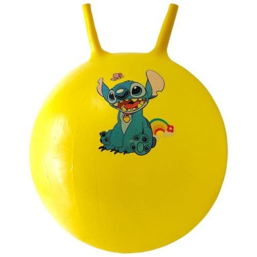 Мʼяч для фітнесу герой, діаметр 50 см (жовтий)