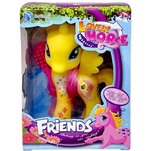 Ігрова фігурка "Мила поні" (ЖОВТА)