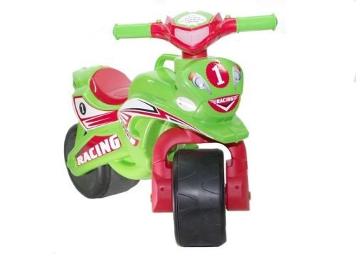 Мотоцикл-каталка "Спорт" (салатовий) музичний