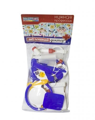 Ігровий набір "Маленький доктор" (16 шт)