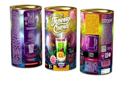 Набір для творчості "Гелева свічка. Весняний вальс"