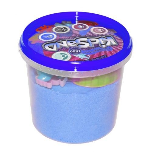 Кінетичний пісок "KidSand", блакитний, 1000 г