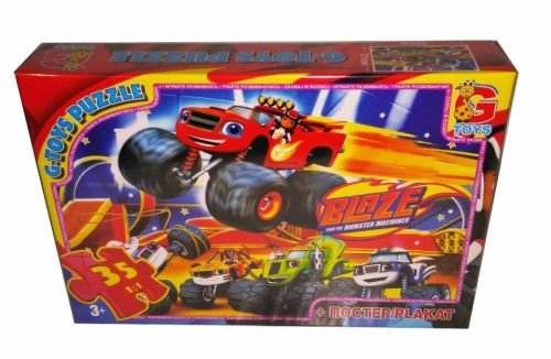 Пазли "Вспиш: машинки", 35 ел