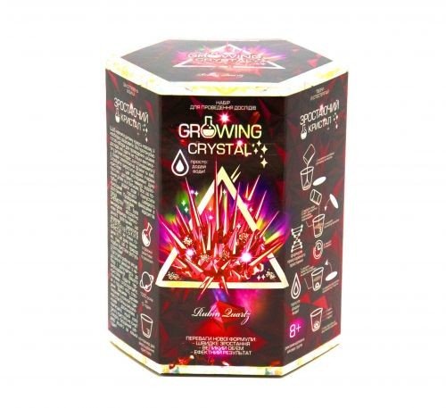 Набір для проведення дослідів "Growing Crystal" (укр)