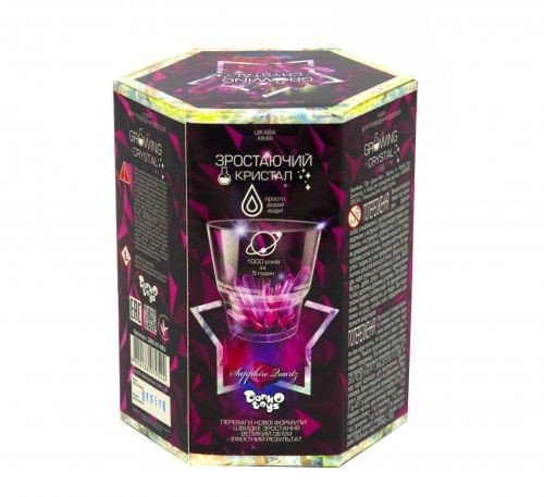 Набір для проведення дослідів "Growing Crystal" (укр)