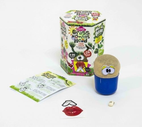 Набір креативної творчості "Grass Monsters Head" (укр)