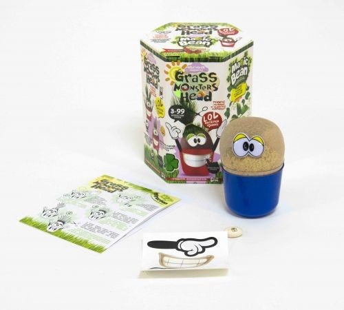 Набір креативної творчості "Grass Monsters Head" (укр)