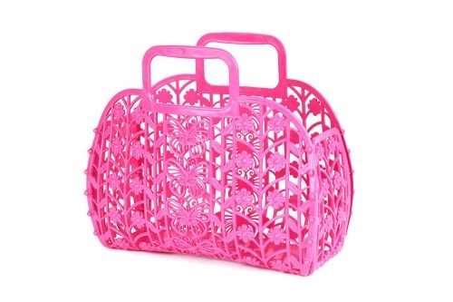 Кошик з візерунками (рожева)