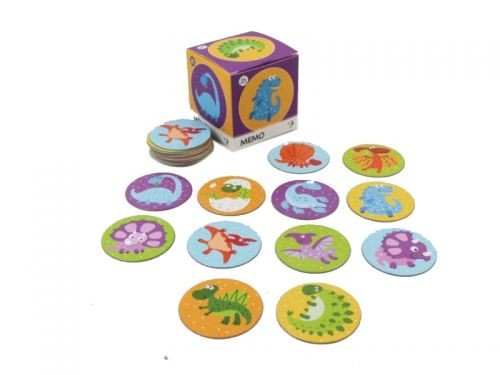 Розвиваюча гра "Мемо: динозаврики"