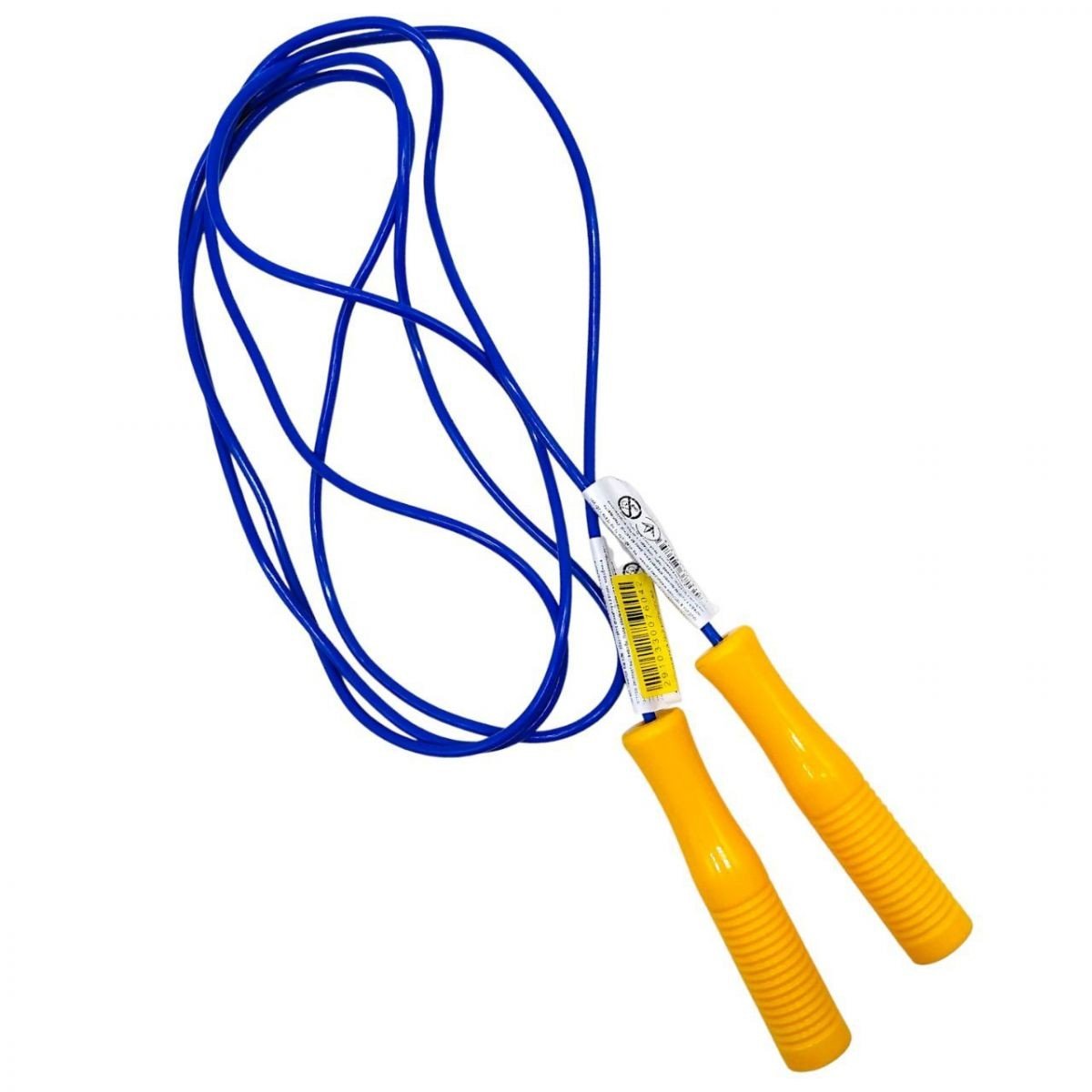 Фото1.Скакалка №2 кольорова - 260см (СИНЯ)