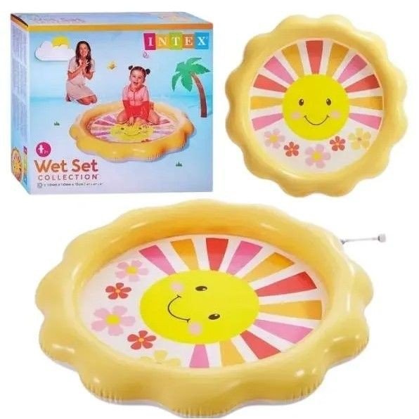 Фото1.Басейн надувний (вік 2+) 104cmX104cmX13cm