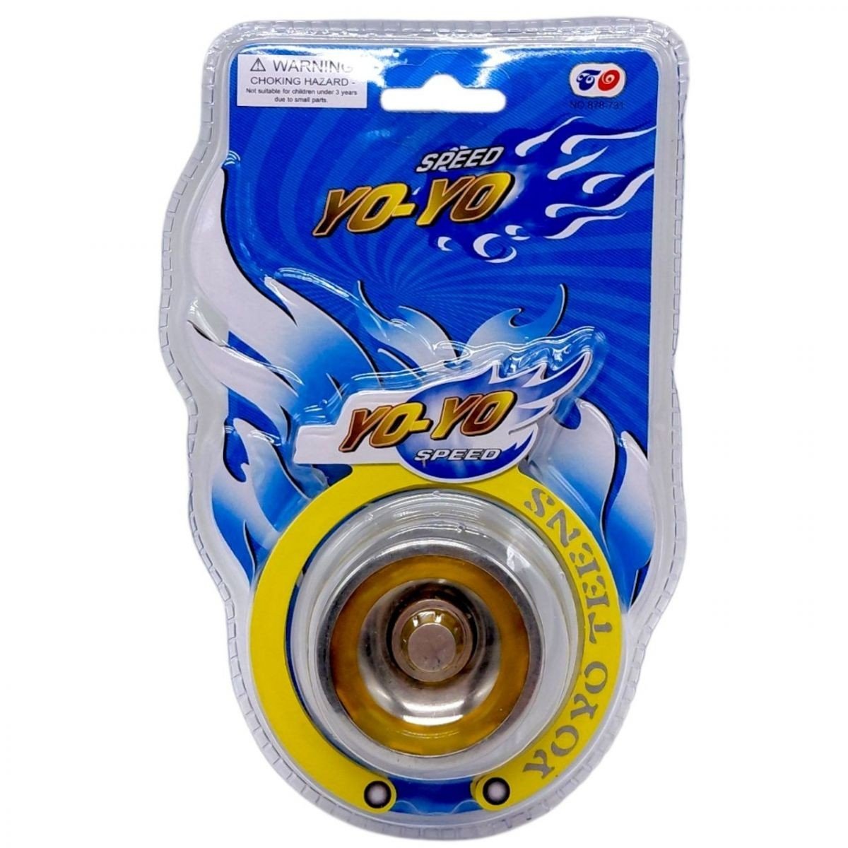 Фото1.Класична іграшка Йо-йо, слюда (ЖОВТИЙ)