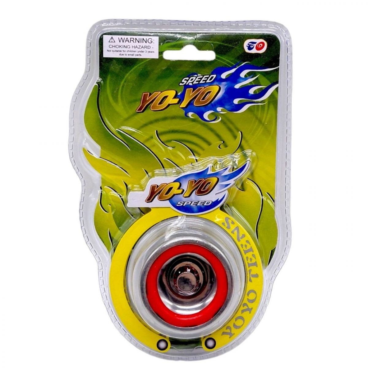 Фото1.Класична іграшка Йо-йо, слюда (ЧЕРВОНИЙ)