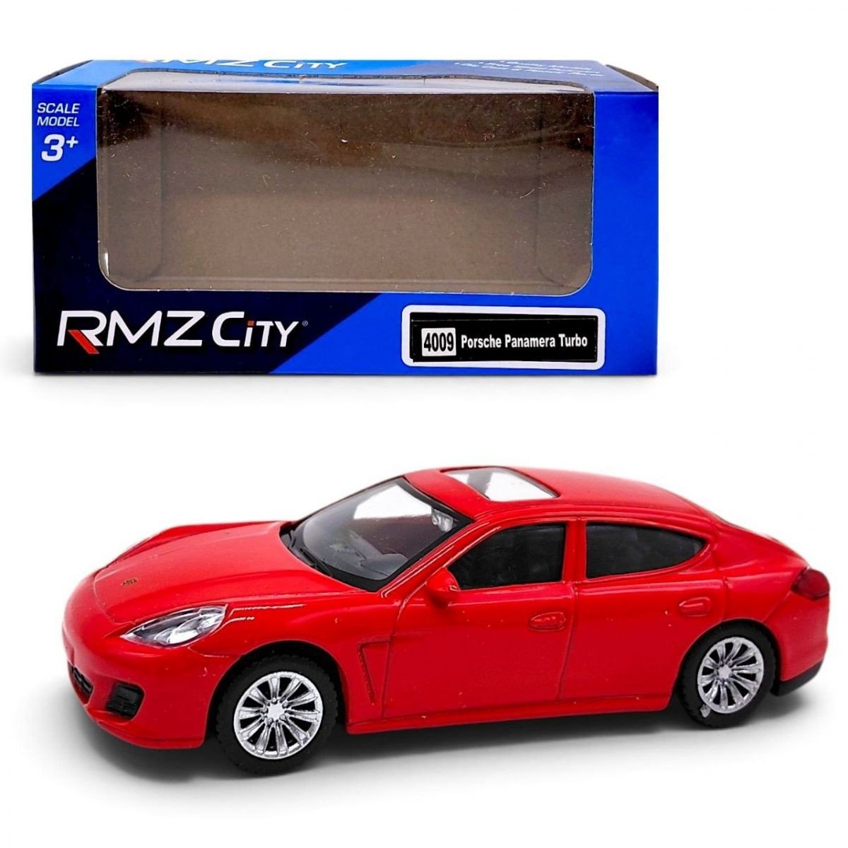 Фото1.Машинка Porsche Panamera, масштаб 1:43 (ЧЕРВОНИЙ) RMZ City (302619)