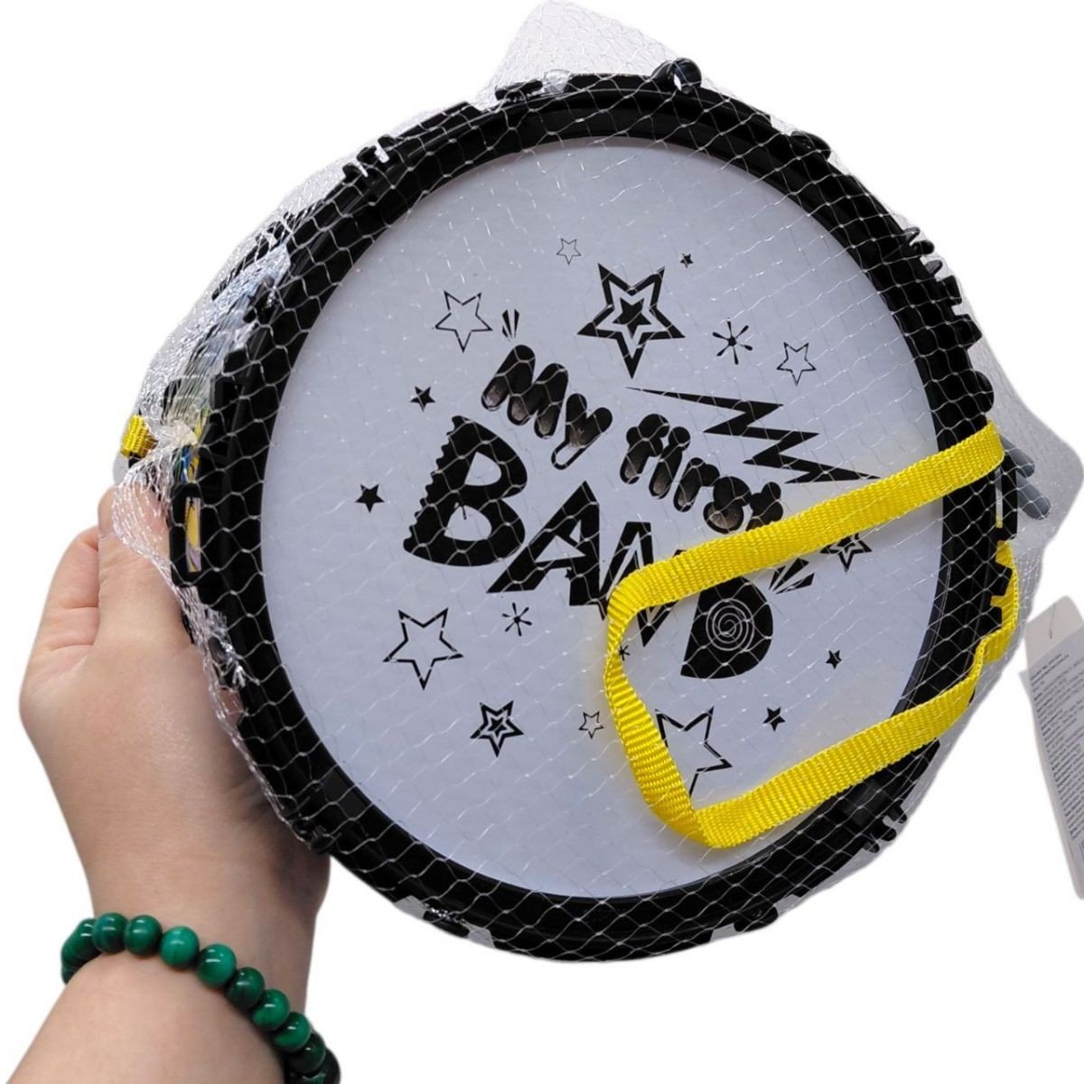 Фото2.Дитячий барабан розмір 21x21x10 см (мікс)