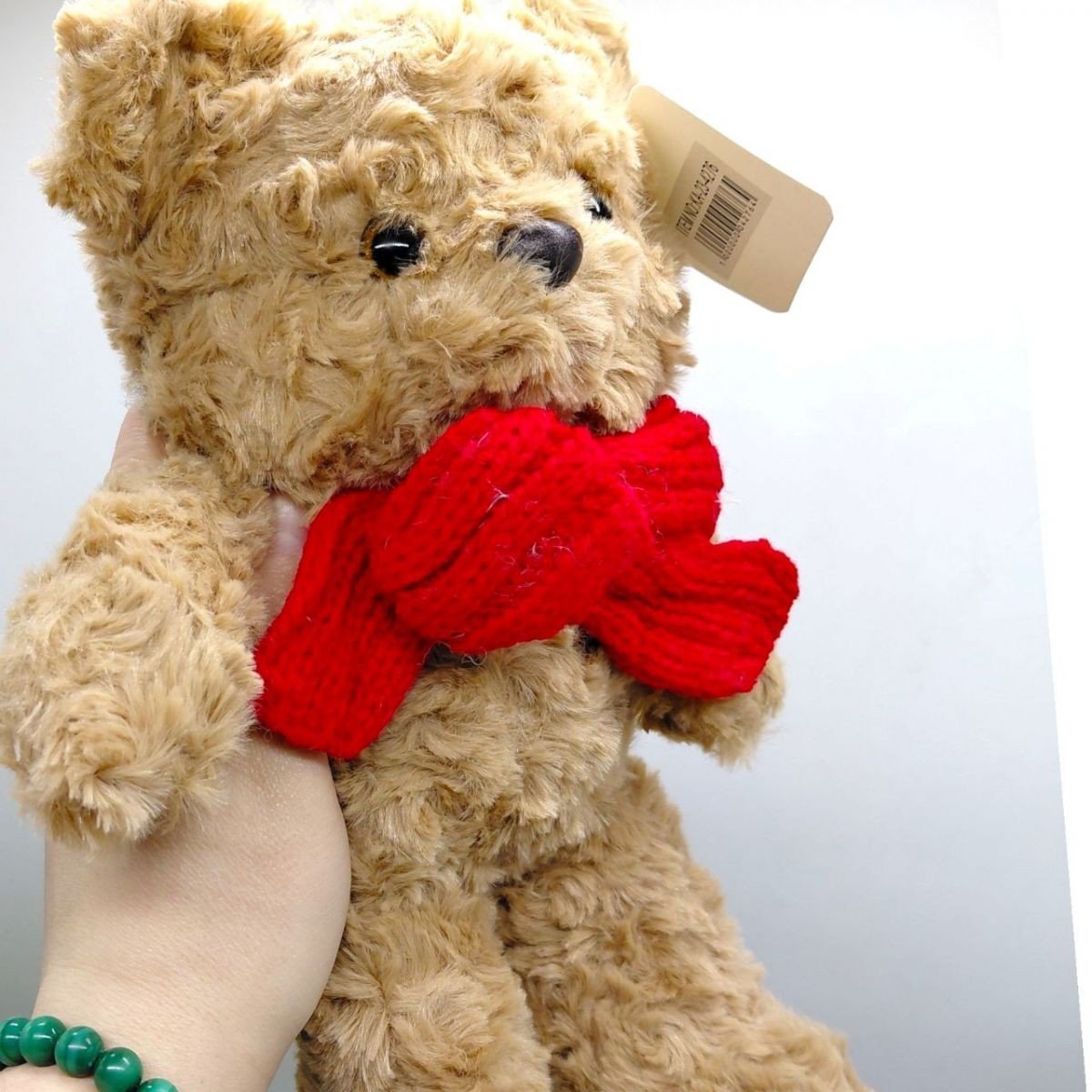 Фото2.Мʼякі іграшки Ведмедик з бантом 32 см