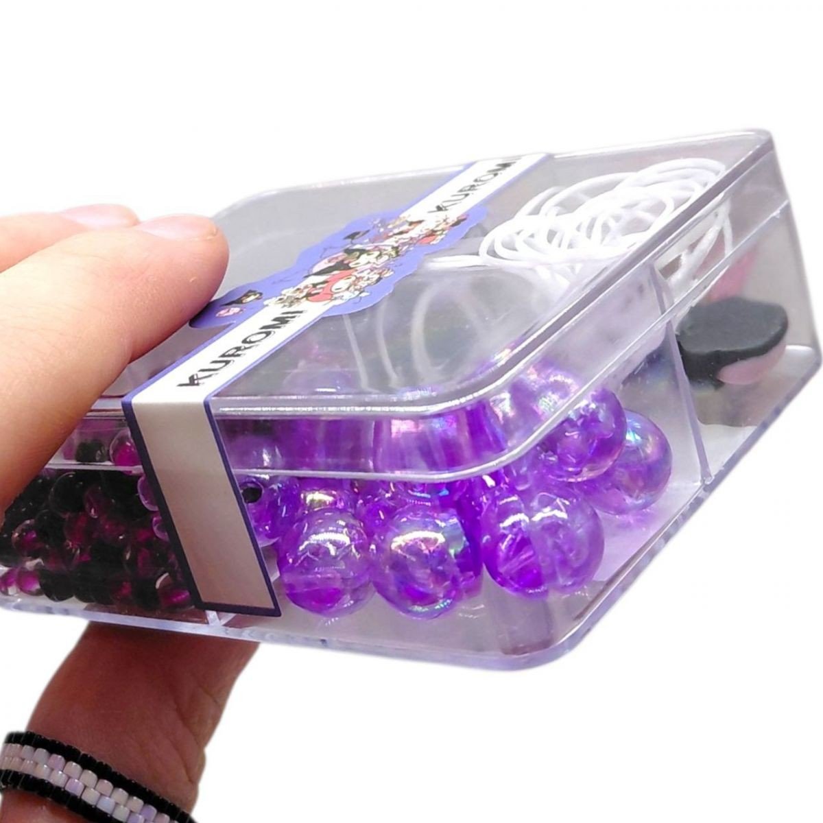 Фото2.Бісер для плетіння браслетів Аніме з фігуркою Kuromi