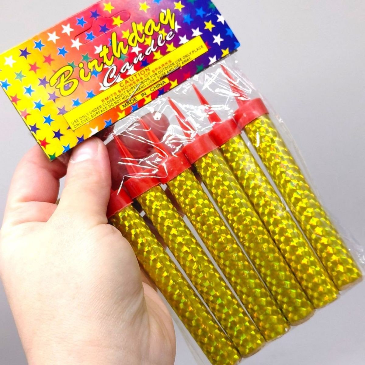 Фото2.Холодний фонтан для торта 10см (6шт)