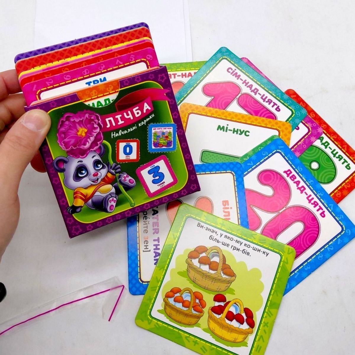 Фото4.Навчальні картки