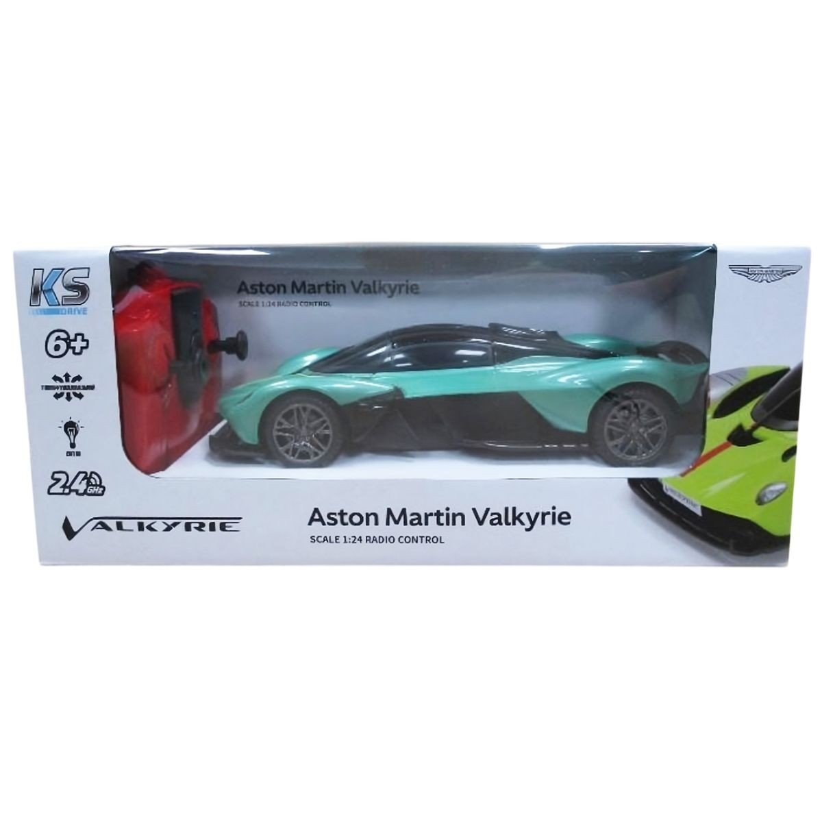 Фото2.Автомобіль KS Drive на р/к - Aston Martin Valkyrie (1:24, 2.4 ГГц, шавлієвий) KS Drive (296638)