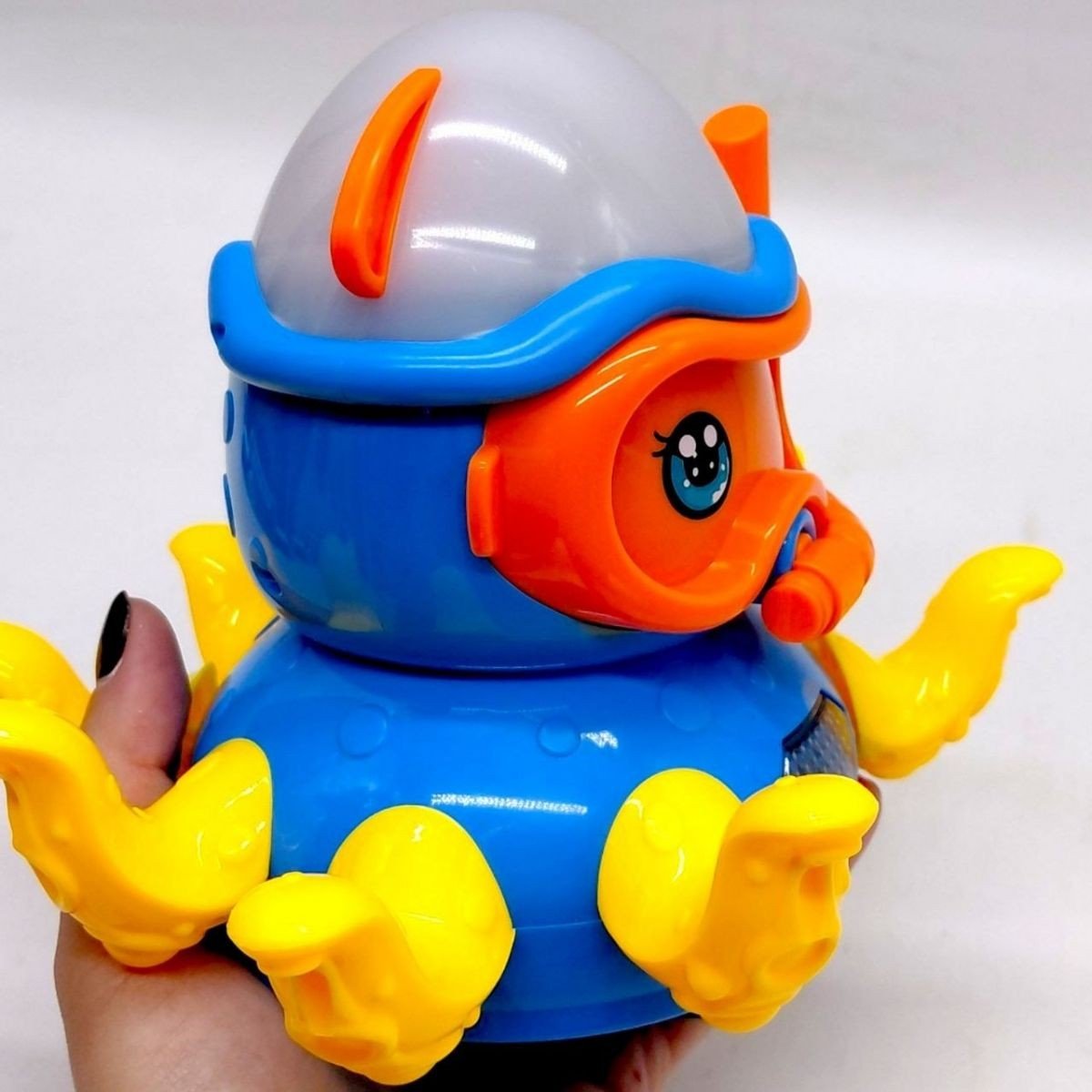 Фото2.Восьминіг-дайвер на батарейках, в коробці (БЛАКИТНИЙ) YG Toys (307357)