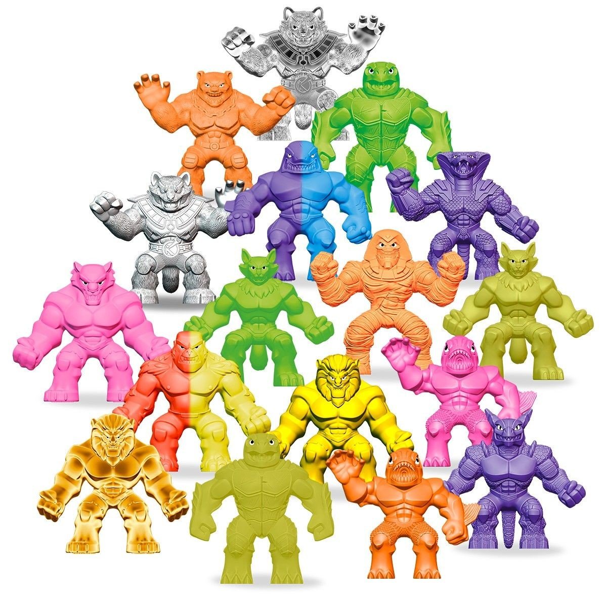 Фото6.Стретч-іграшка Elastikorps серії Fighter Kamaleon – Мікробоєць