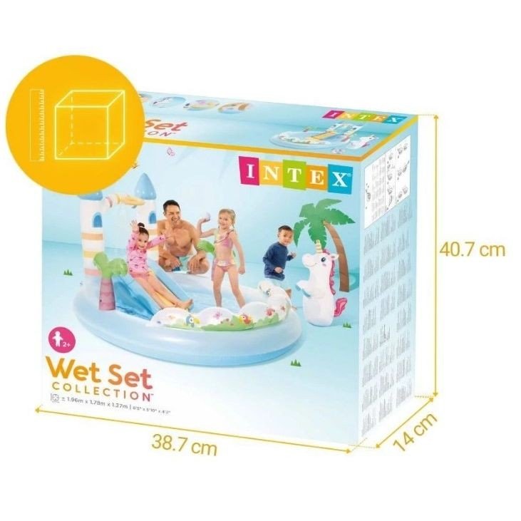 Фото9.Надувний ігровий центр (вік 2+) 196cmX178cmX127cm