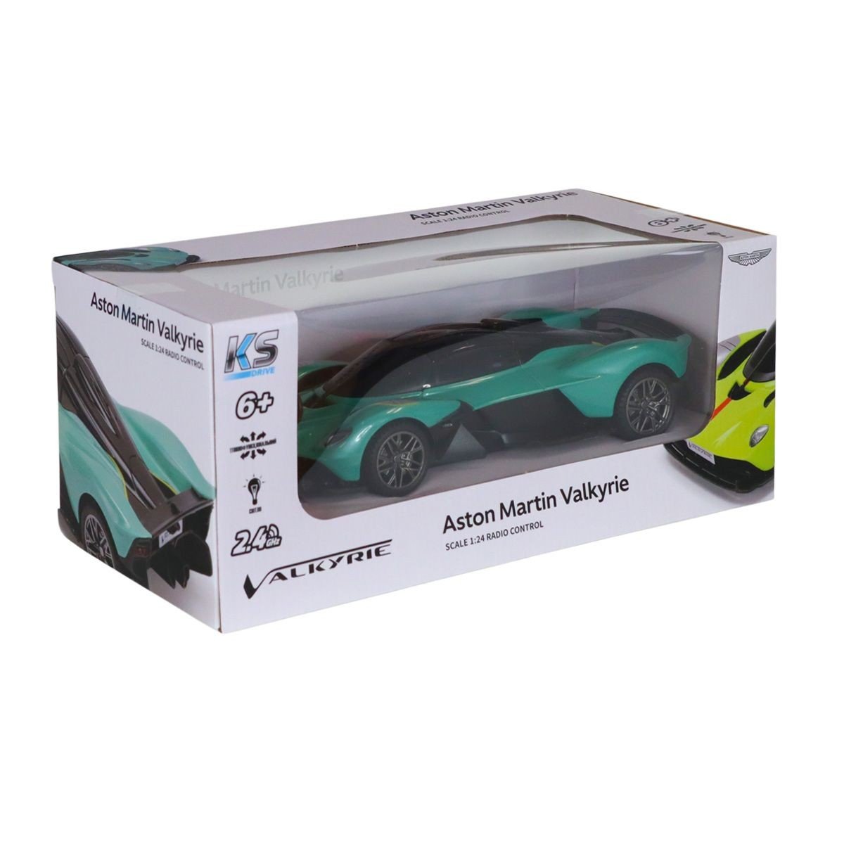 Фото9.Автомобіль KS Drive на р/к - Aston Martin Valkyrie (1:24, 2.4 ГГц, шавлієвий) KS Drive (296638)