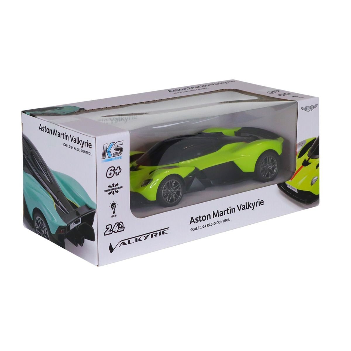 Фото9.Автомобіль KS Drive на р/к - Aston Martin Valkyrie (1:24, 2.4 ГГц, зелений) KS Drive (296639)