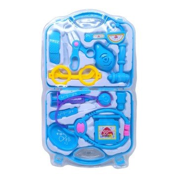 Фото1.Набір лікаря у валізі, 13 елем. (блакитний)
