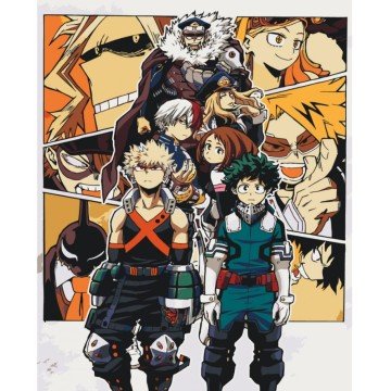 Фото1.Картина по номерах 