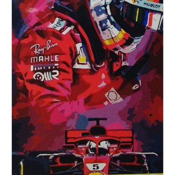 Фото1.Картина по номерах 