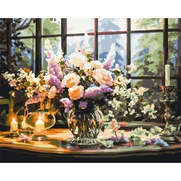 Фото1.Картина по номерах 