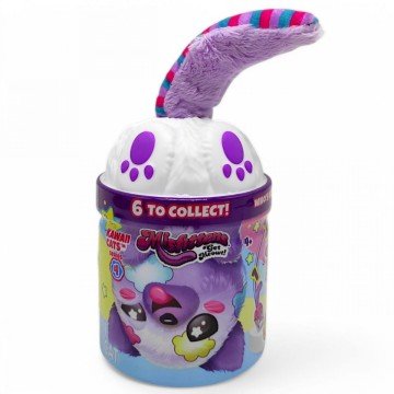 Фото28.М’яка іграшка MISFITTENS W4 – КОТИК У БАНЦІ (білий)