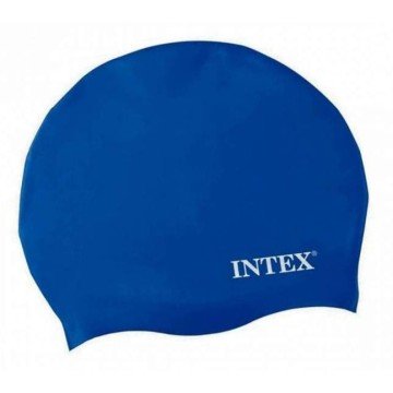 Фото1.Шапочка для плавання (від 8 років) синя Intex (260245)