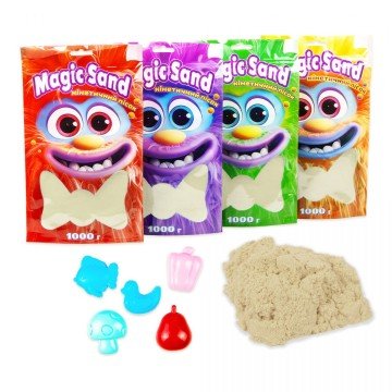 Фото1.Кінетичний пісок 