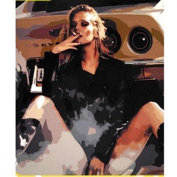 Фото1.Картина по номерах 