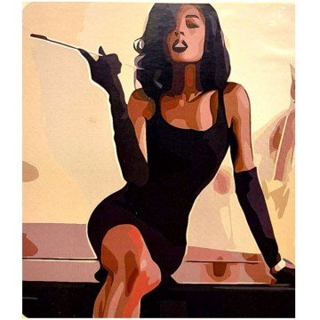 Фото1.Картина по номерах 