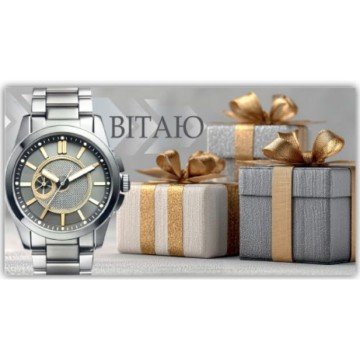 Фото1.Конверт вітальний (для грошей) 16.5х9х0,5 см